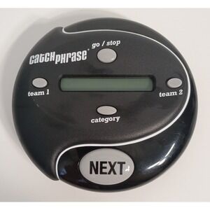 Hasbro Catch Phrase Handheld Electronic Game‎ Black 2016 Tested Works
